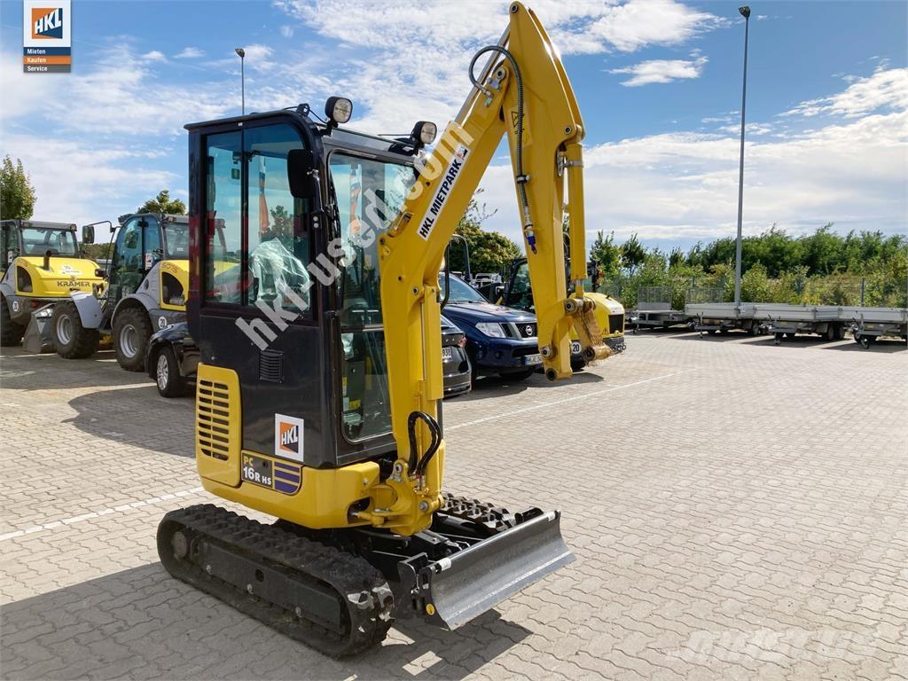 Komatsu PC 16 R-3HS Minigrävare < 7t