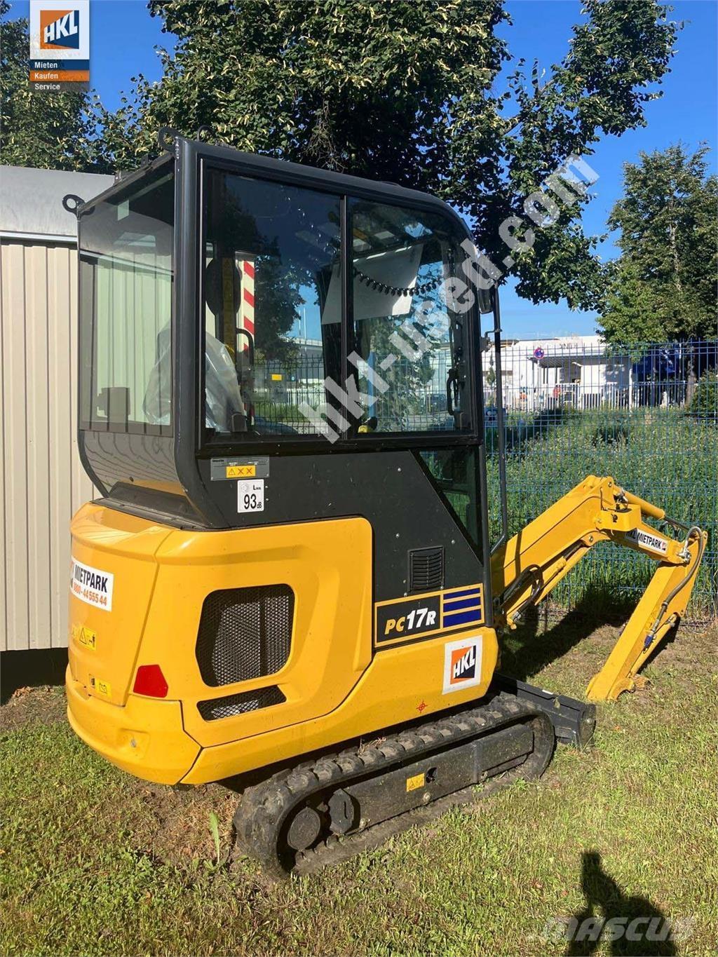 Komatsu PC 17 R-5 Minigrävare < 7t