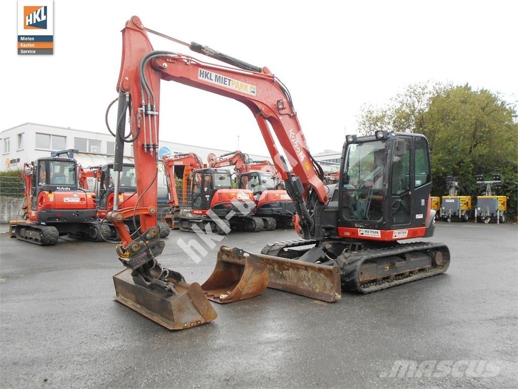 Kubota KX 080-4 Minigrävare < 7t