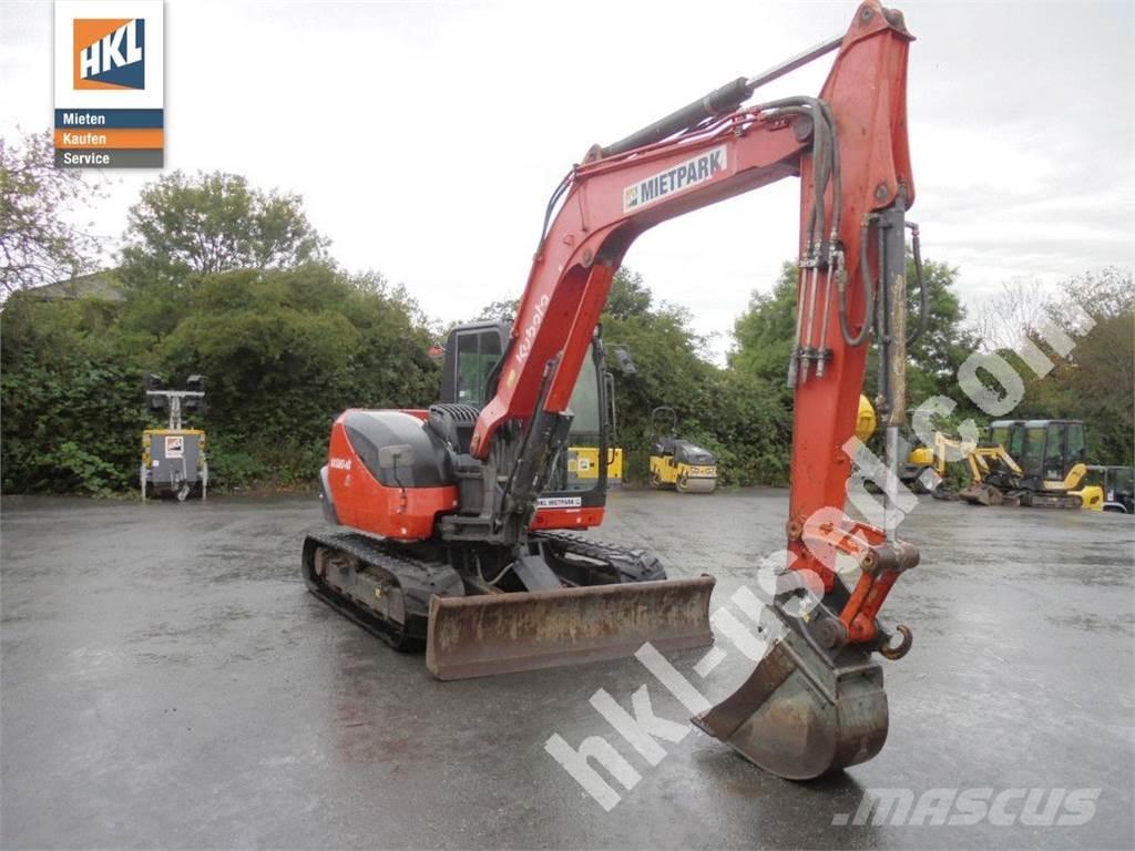 Kubota KX 080-4 Minigrävare < 7t