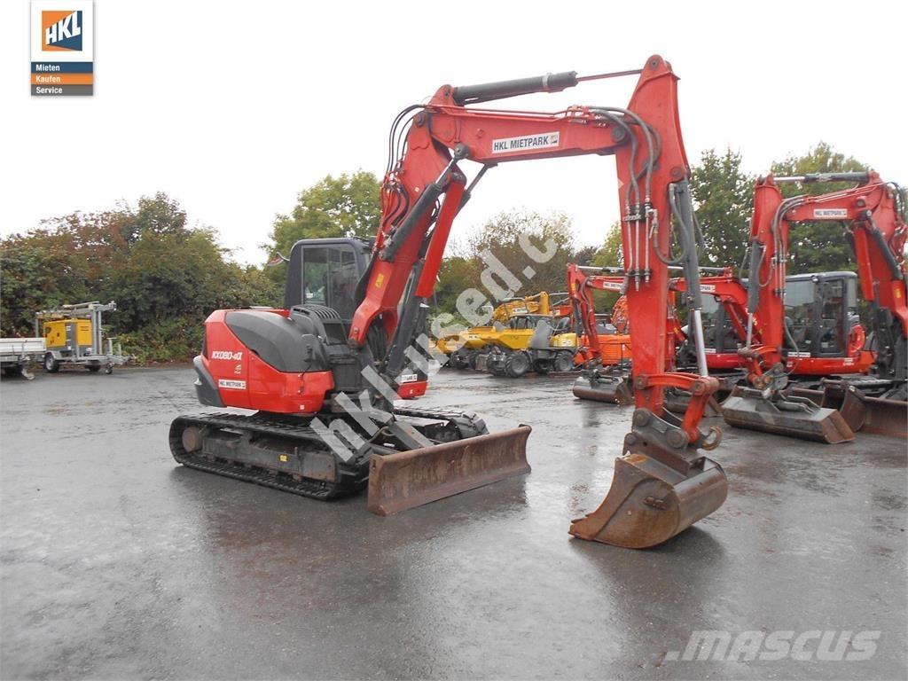 Kubota KX 080-4 Minigrävare < 7t