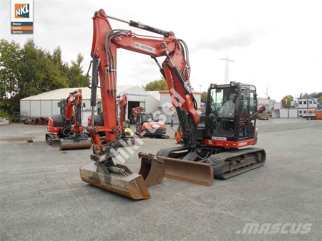 Kubota KX 080-4 Minigrävare < 7t
