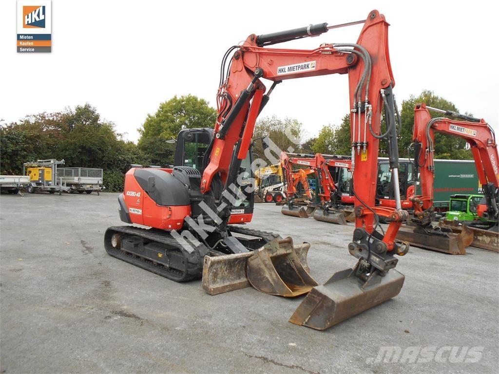 Kubota KX 080-4 Minigrävare < 7t