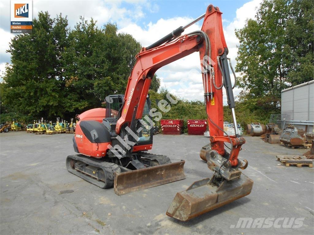 Kubota KX 080-4 Minigrävare < 7t
