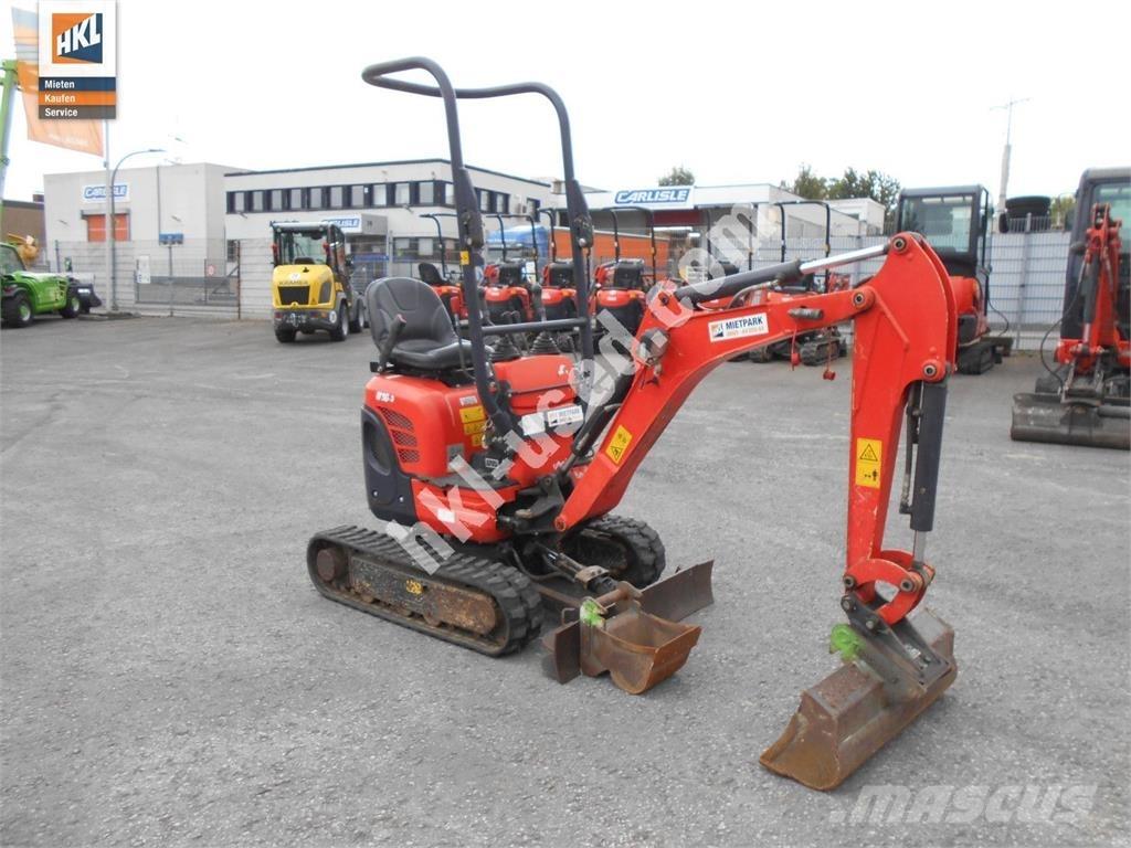 Kubota U 10-3 Minigrävare < 7t