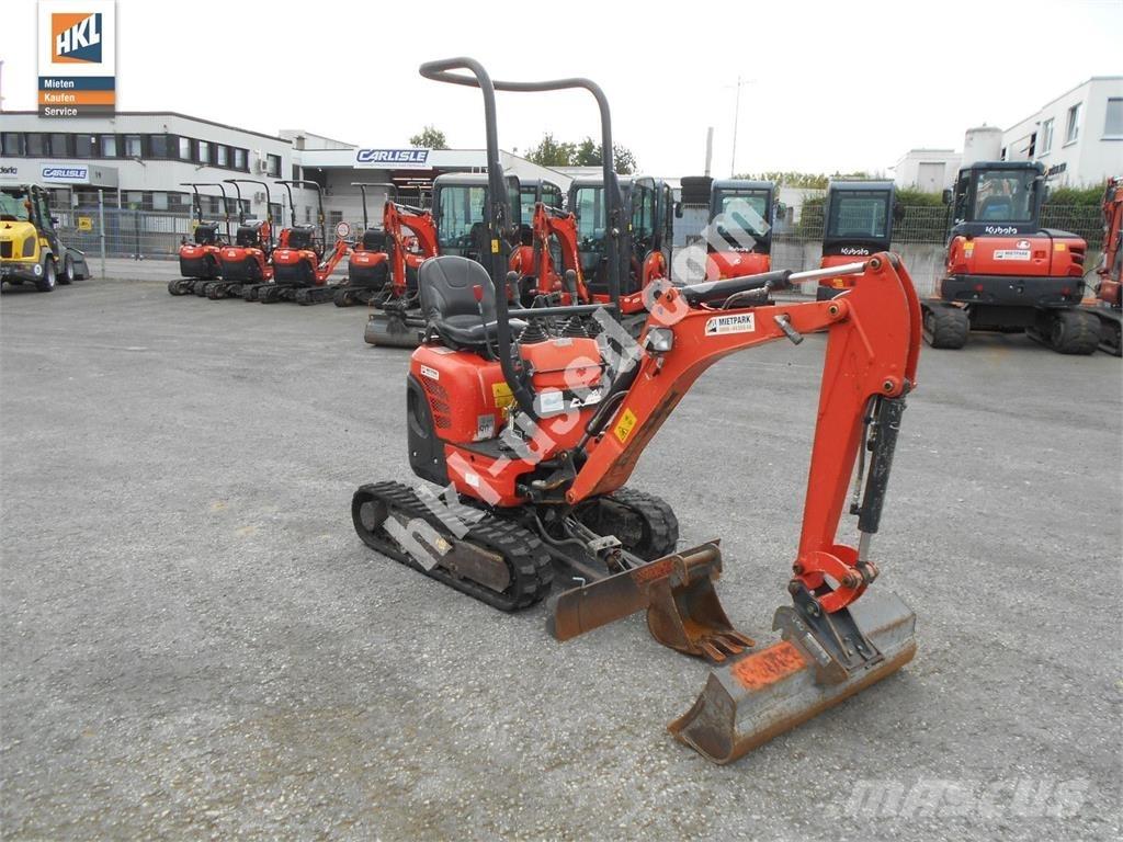 Kubota U 10-3 Minigrävare < 7t