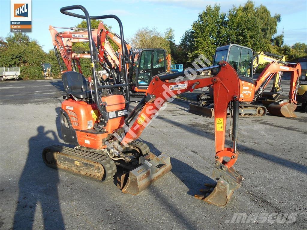 Kubota U 10-3 Minigrävare < 7t