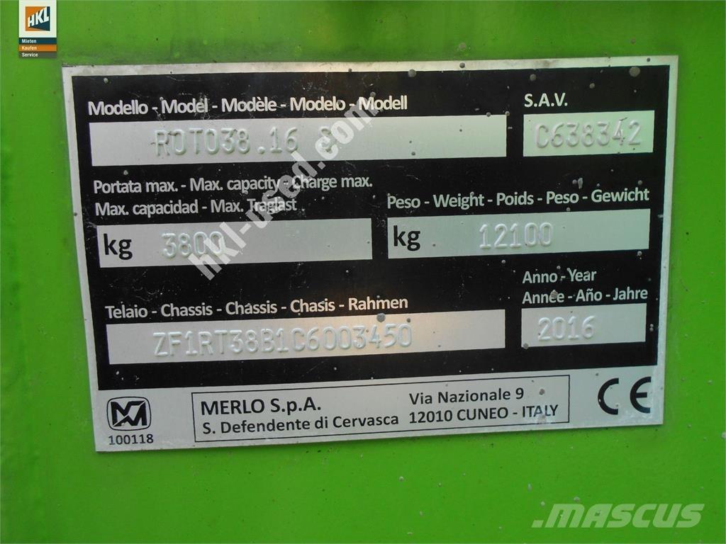 Merlo ROTO 38.16 S Teleskoplastare