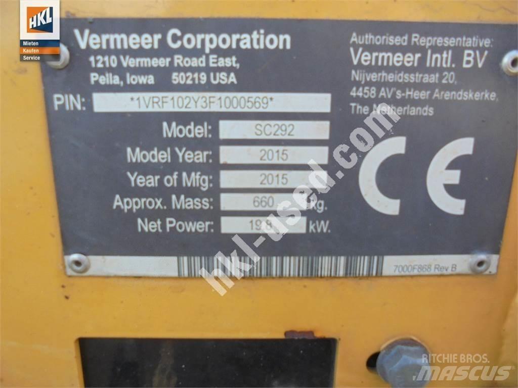 Vermeer SC 292 Entreprenad - Övrigt