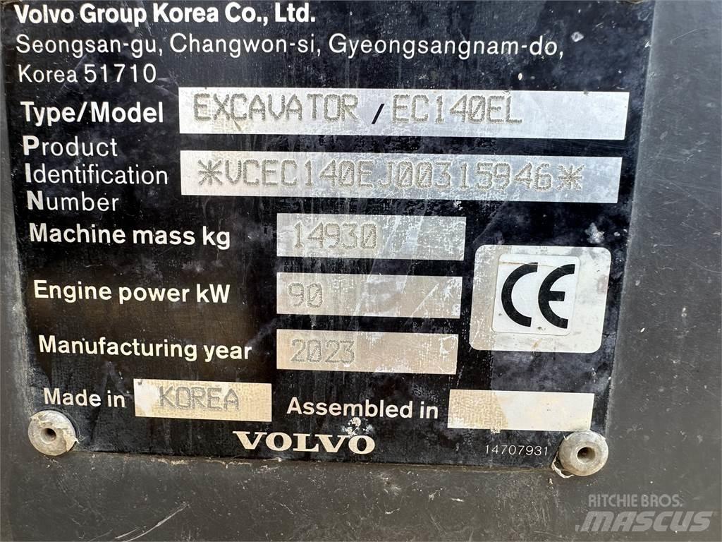  2023 Volvo EC140EL Entreprenad - Övrigt