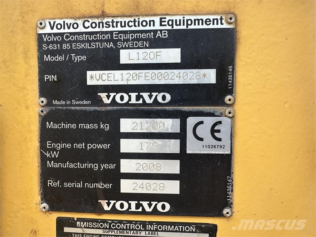 Volvo L120F Hjullastare