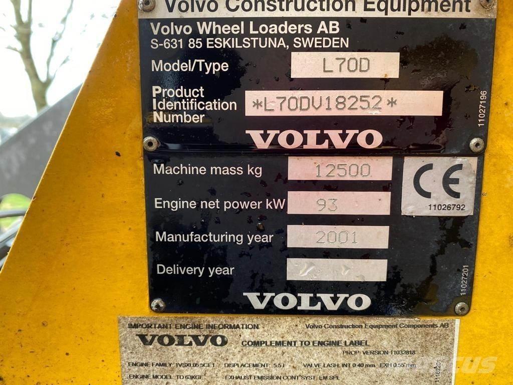Volvo L70D Hjullastare