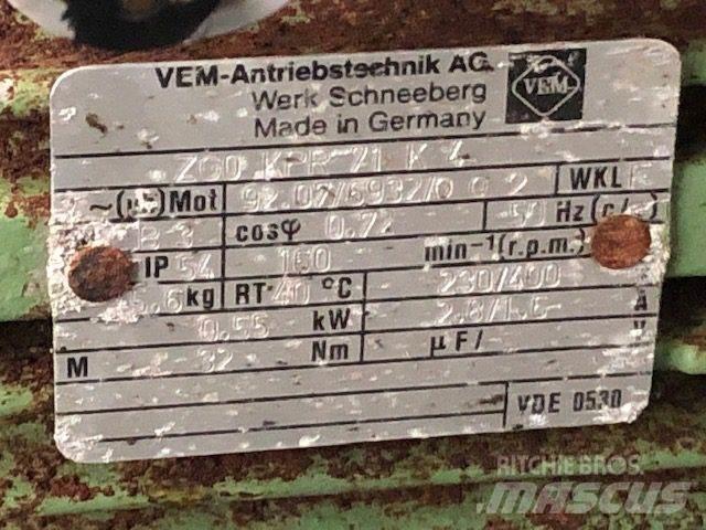  0,55 kW VEM E-Motor Motorer