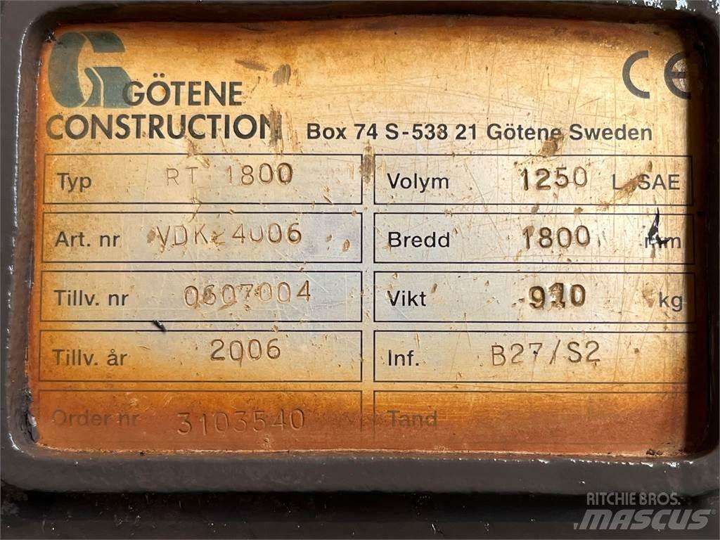  1800 mm Planerskovl Entreprenad - Övrigt