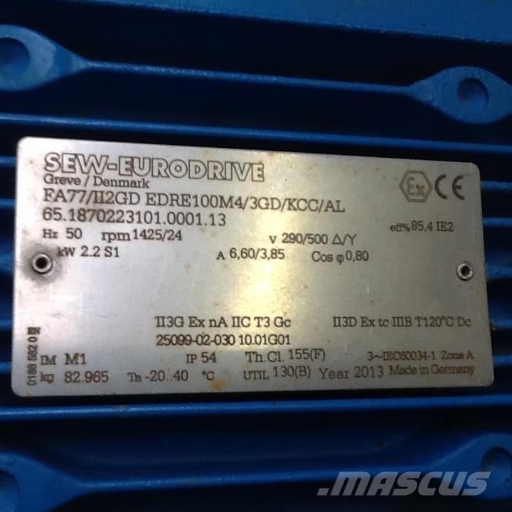  2,2 kW SEW E-Motor Motorer