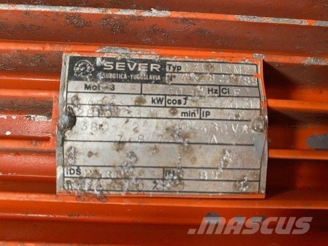  4 kW SEVER E-Motor Motorer