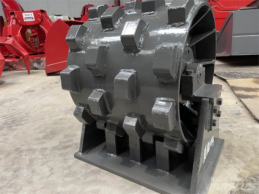  450 mm kompaktorhjul Pneumatiska Hjulvältar