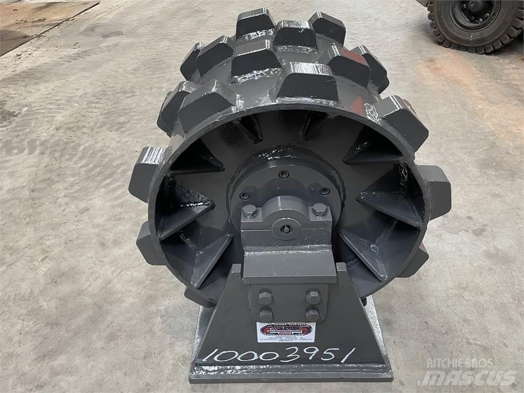  450 mm kompaktorhjul Pneumatiska Hjulvältar