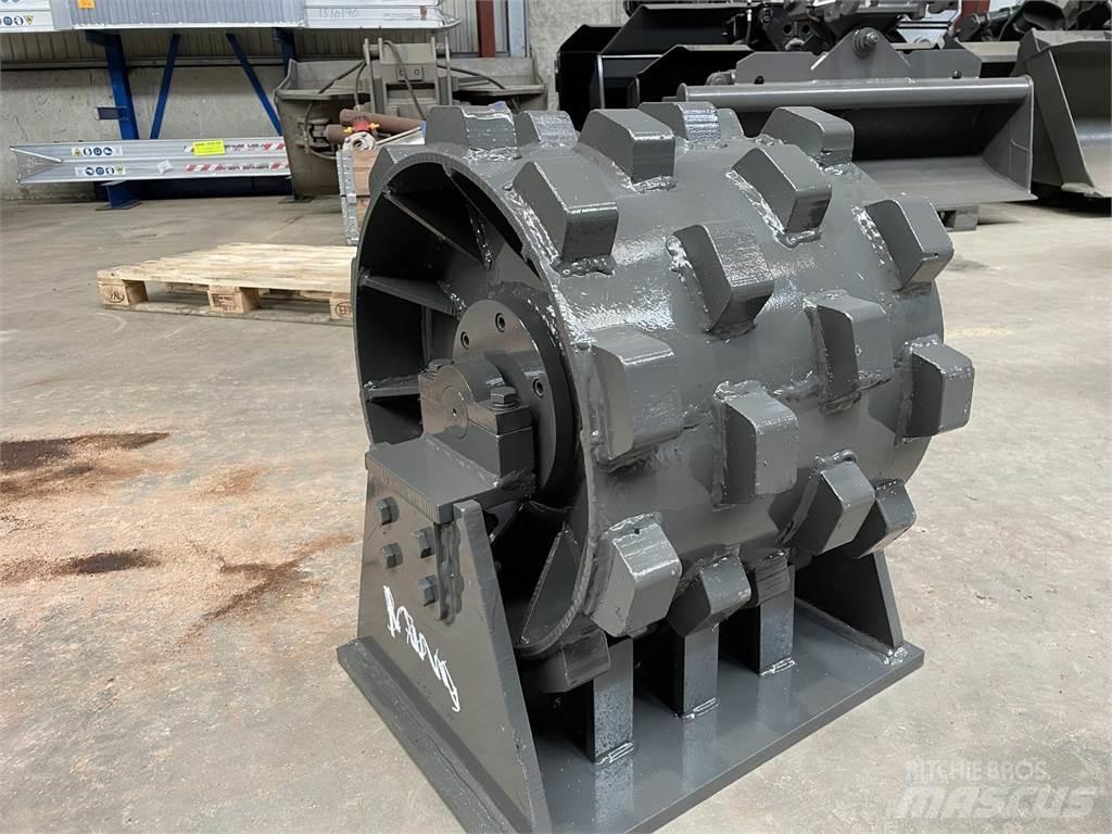  450 mm kompaktorhjul Pneumatiska Hjulvältar