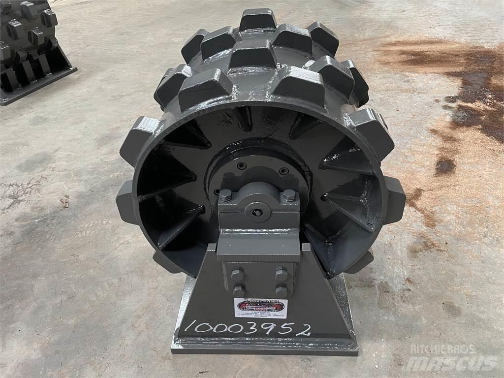  450 mm kompaktorhjul Pneumatiska Hjulvältar