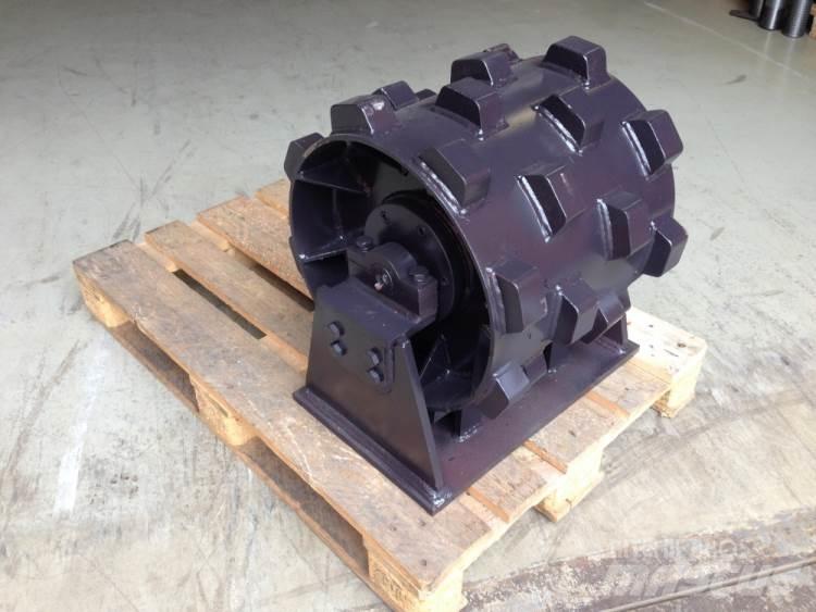  450 mm Kompaktorhjul Pneumatiska Hjulvältar