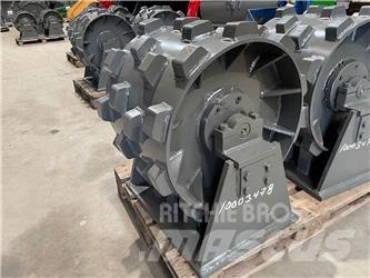  470 mm Kompaktorhjul Pneumatiska Hjulvältar