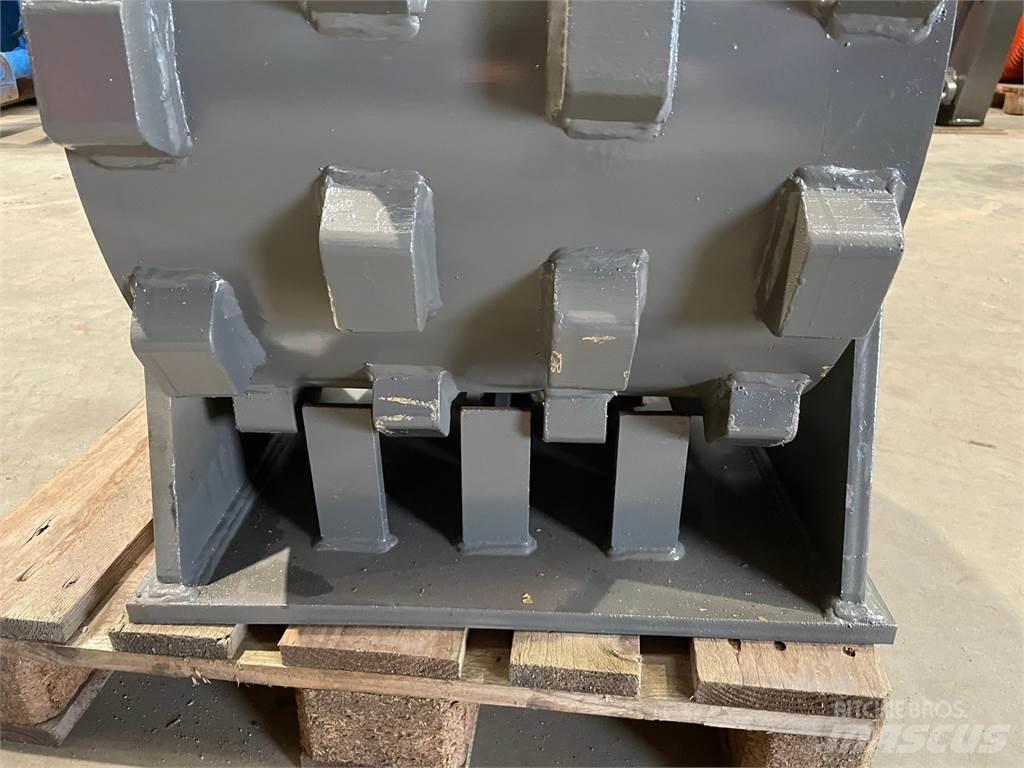  470 mm Kompaktorhjul Pneumatiska Hjulvältar