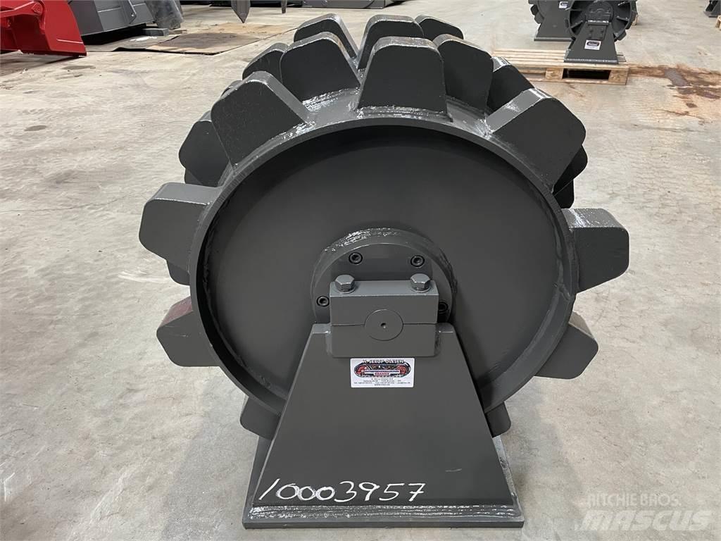 570 mm kompaktorhjul Pneumatiska Hjulvältar