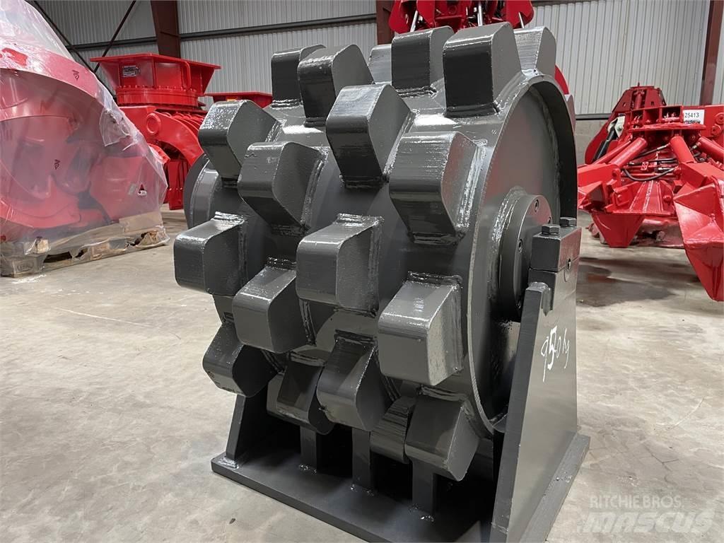  570 mm kompaktorhjul Pneumatiska Hjulvältar