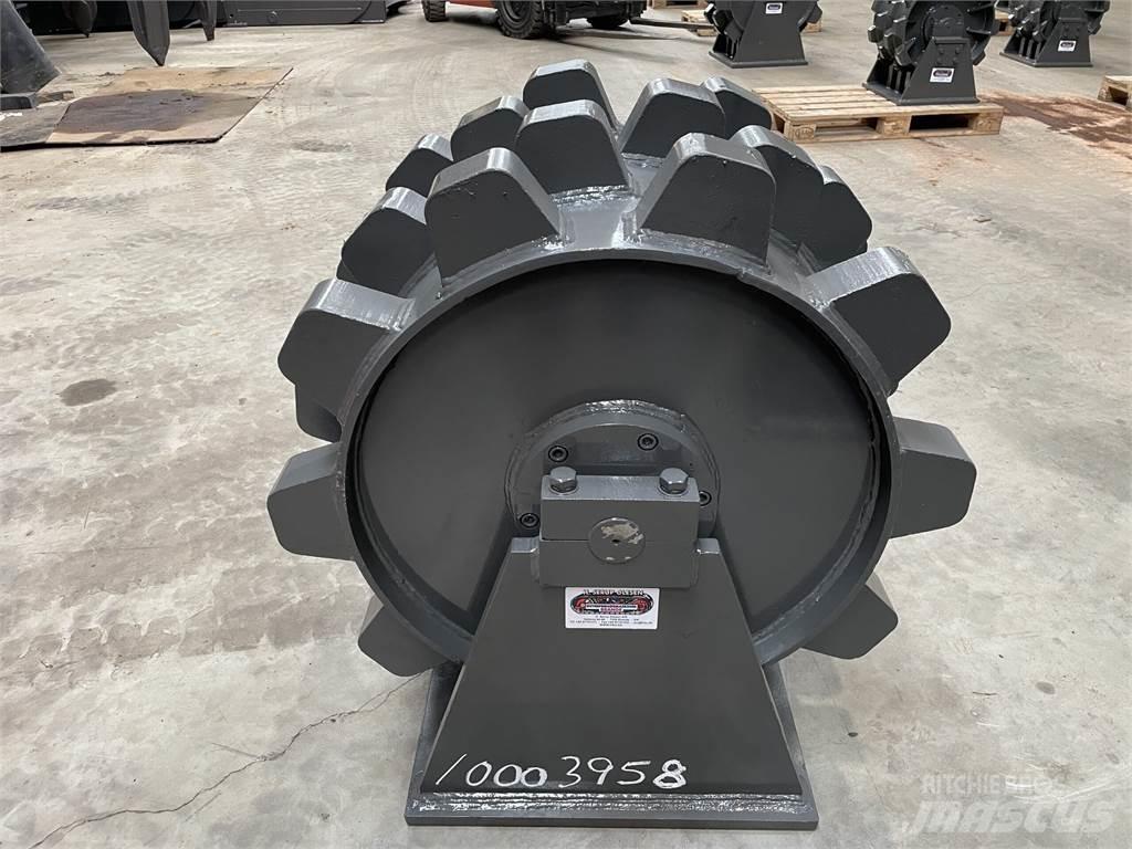  570 mm kompaktorhjul Pneumatiska Hjulvältar