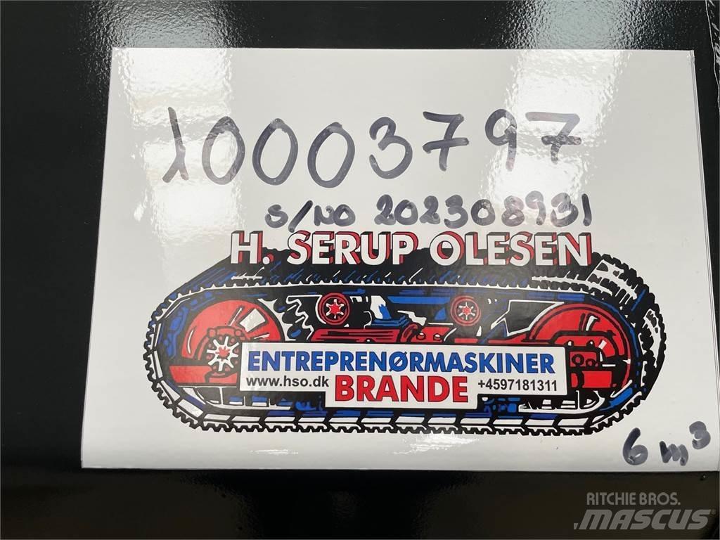  6 kbm Højtipskovl Skopor