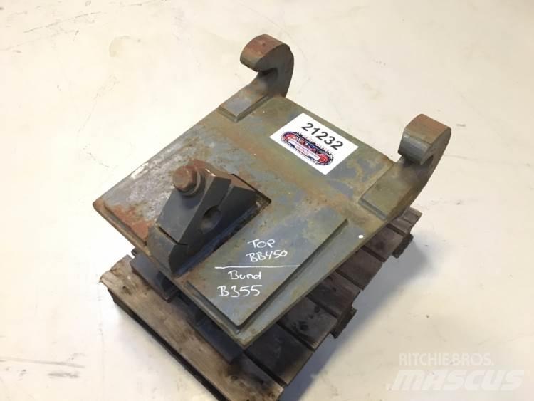  Adapter / Hurtigskift Redskapsfäste/ adaptrar