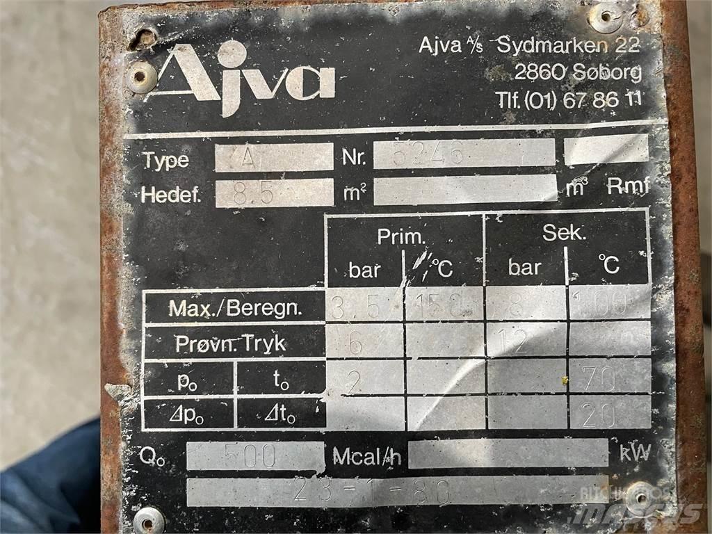  Ajva Type A varmeveksler Entreprenad - Övrigt