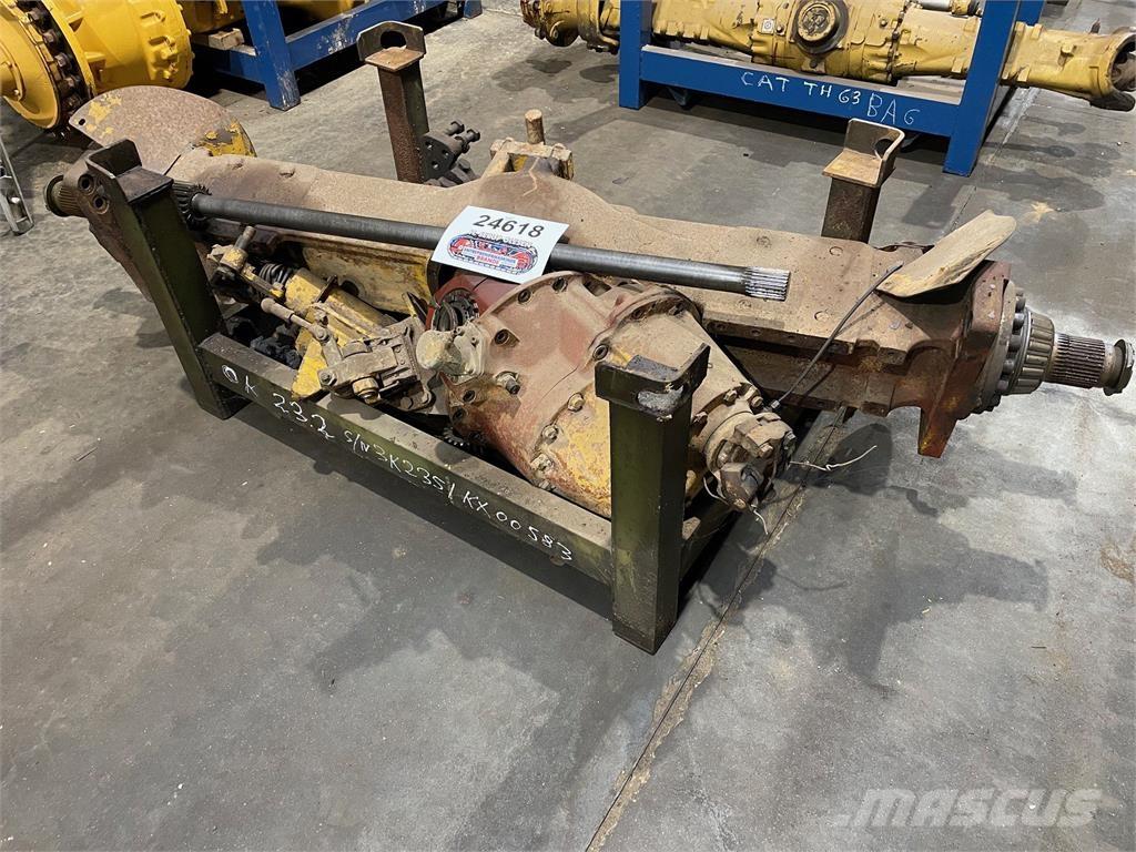  Aksel ex. O&K 23.2 Hjulaxlar