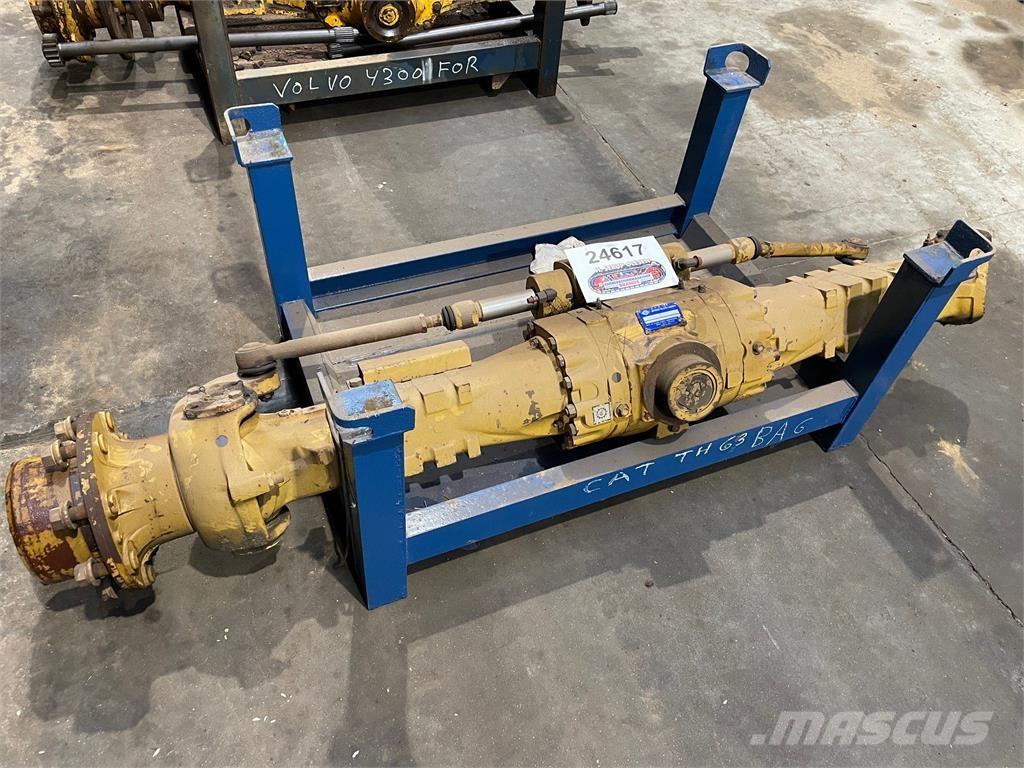  Bagaksel ex. Cat TH63 Hjulaxlar