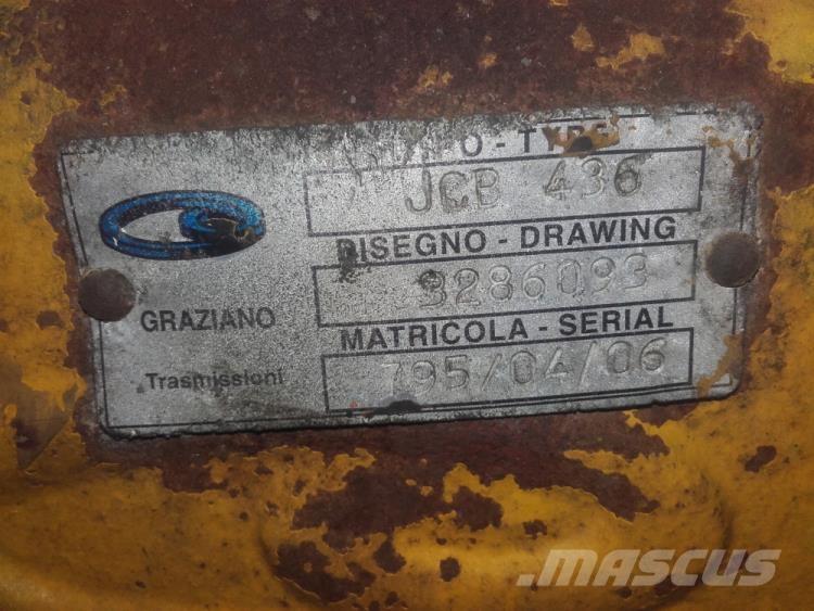  Bagaksel ex. JCB 426 Hjulaxlar