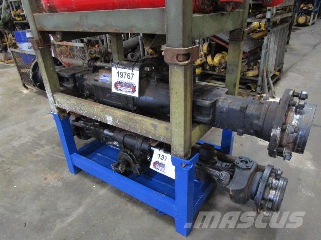  Bagaksel Ex. Solmec 108LS Hjulaxlar