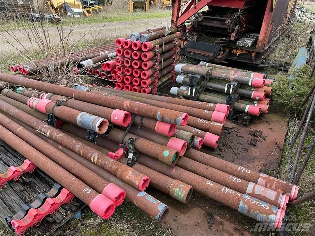  Borerør, blandet restparti Pipeline-utrustning