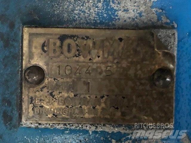 Bowman FC160 Oliekøler Entreprenad - Övrigt