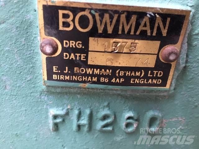 Bowman FH260 Varmeveksler Entreprenad - Övrigt