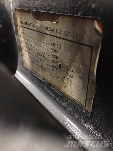 CASE Model 401BD motor Motorer