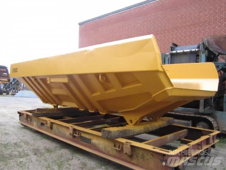 CAT D350D dumperkasse, brugt Minidumprar