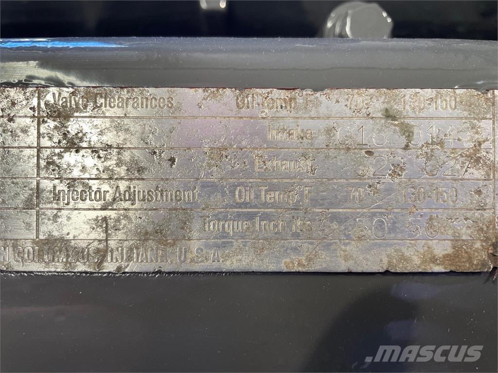 Cummins V265-1 motor Motorer