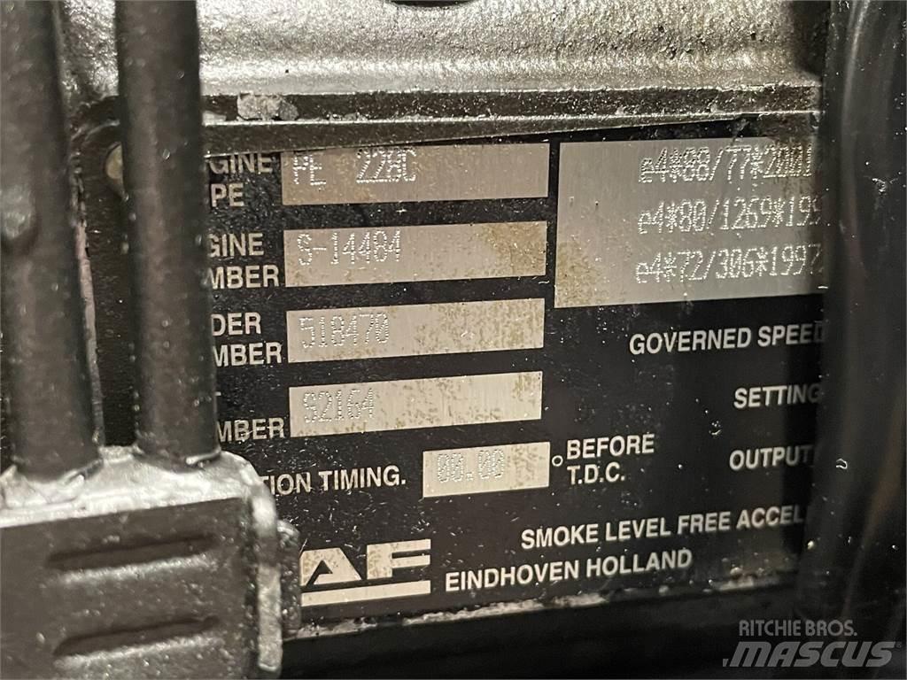 DAF PE228C motor Motorer