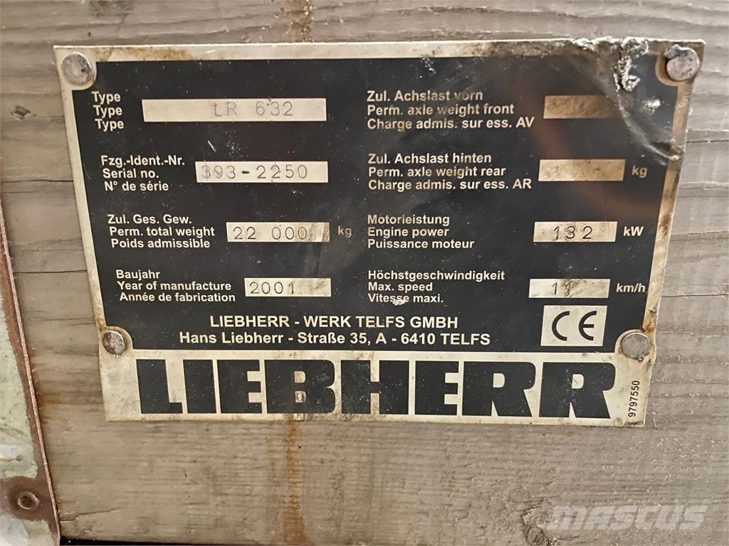  Dele ex. Liebherr LR632 Elektronik