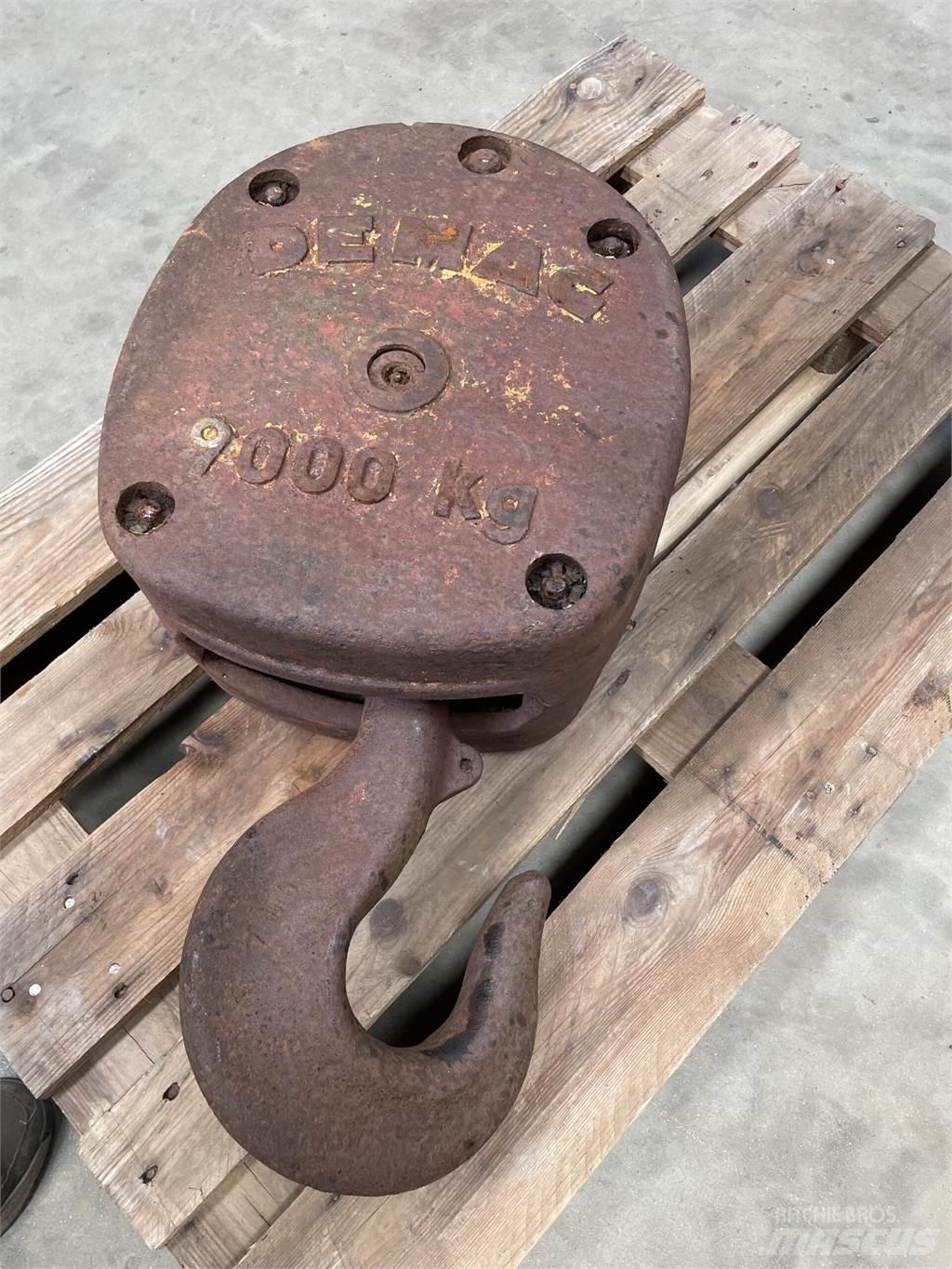 Demag løfteblok - 9000 kg Kranar, delar och tillbehör