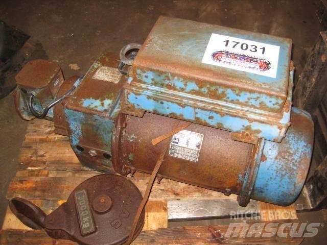 Demag spil 3 ton Lyftblock, vinschar och materialhissar
