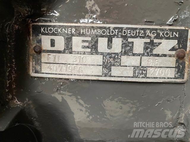 Deutz F1L 310 motor Motorer