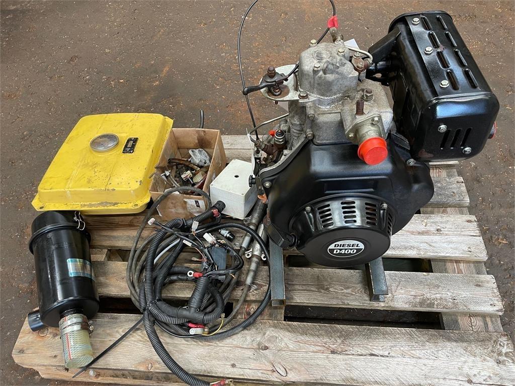  Diesel engine D400/E - 1 cyl. Motorer