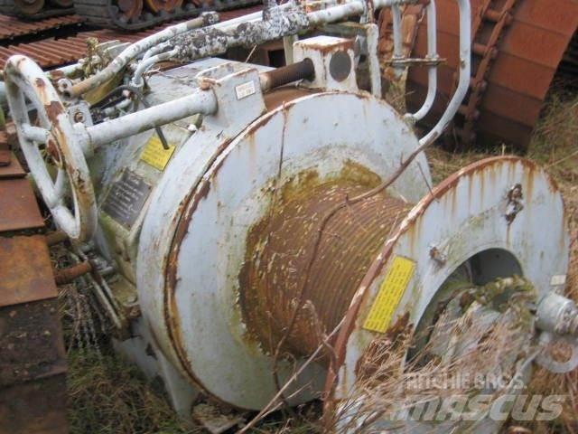  Double drum hydr. winch Lyftblock, vinschar och materialhissar